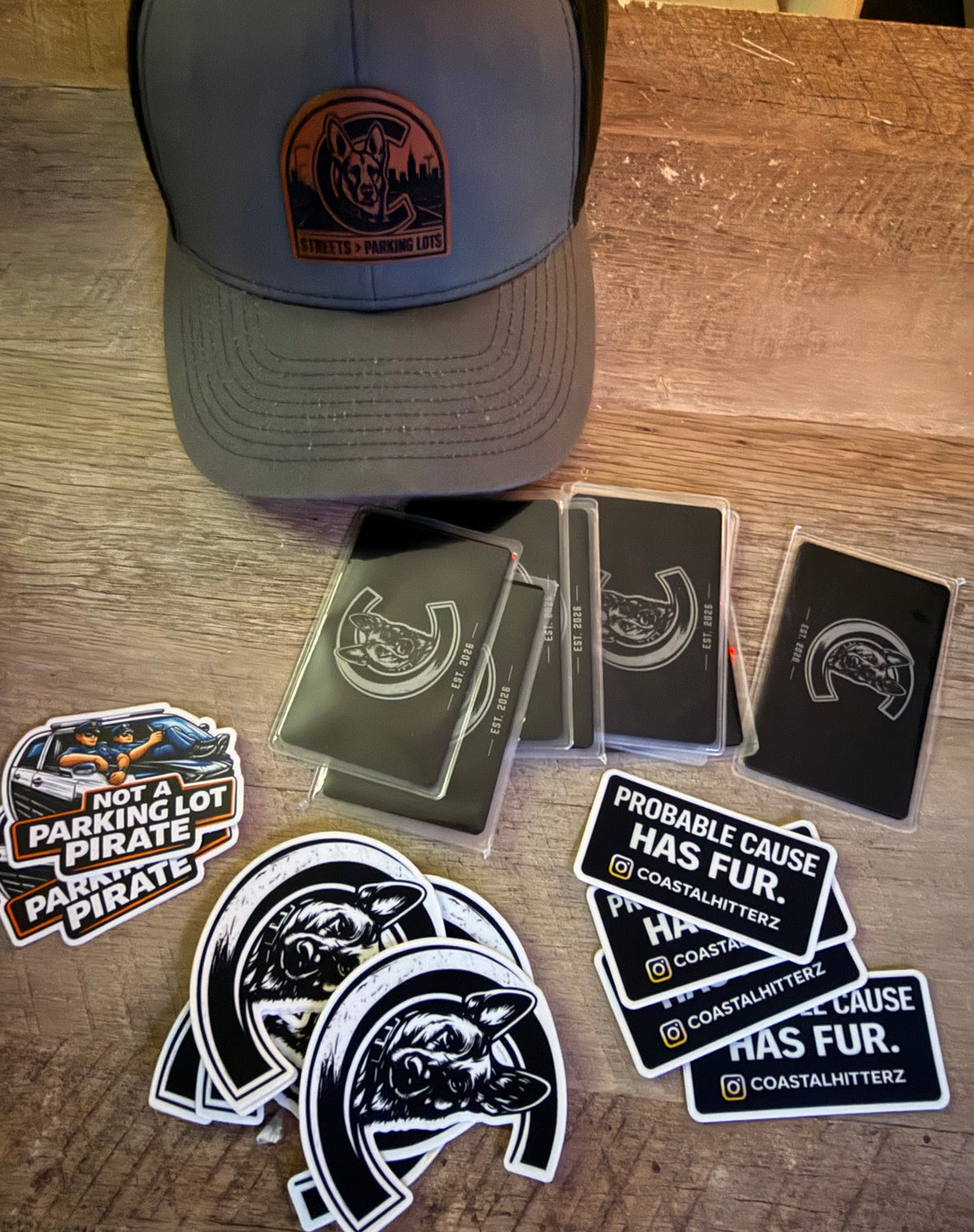 Stickers and Gear