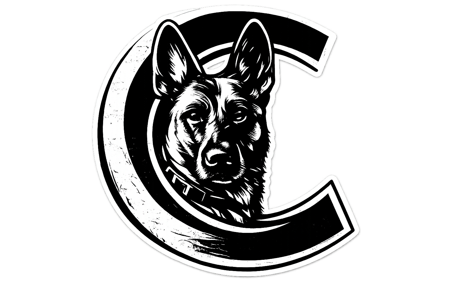 Coastal Hitterz Official Sticker (3 x 2.5in)