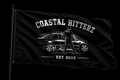 Coastal Hitterz Official K9 Flag 3 x 5