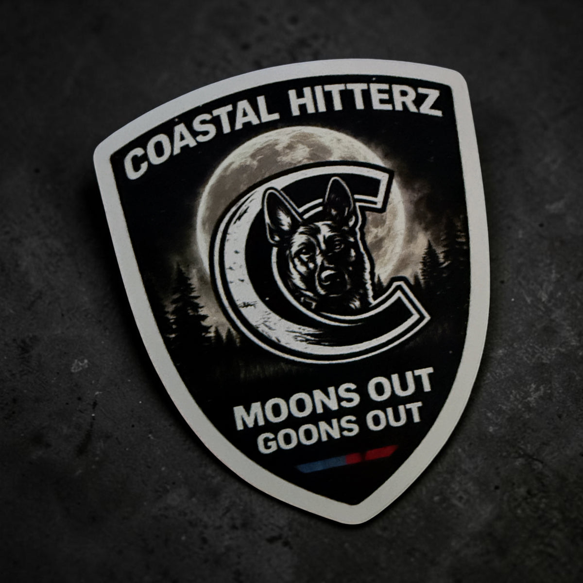 Moons Out Goons Out Sticker (2.5x3 Non-Holographic) - Vault Collection